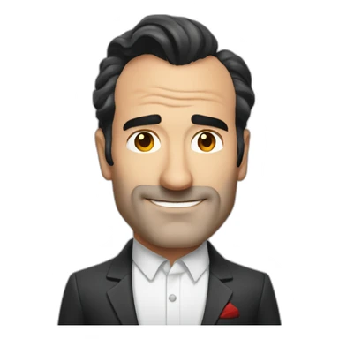 Jean Dujardin sticker