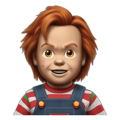 chucky childs play sticker