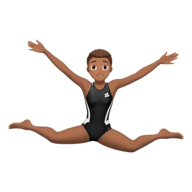 A young person leaps boldly into a sparkling pool named “Confidence,” arms wide, surrounded by skilled divers mid-air. Though less experienced, their fearless energy shines, symbolizing the courage to grow alongside greatness. sticker