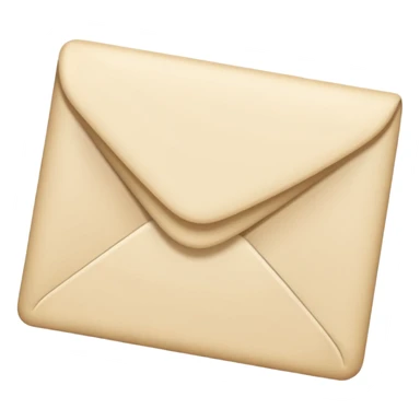 Letter color pale beige creamy sticker