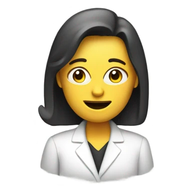 Psychologist conducting webinars online  sticker