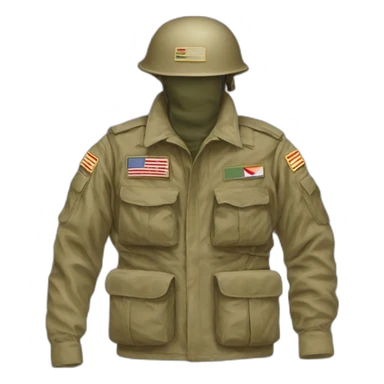 Gulf war uniform 1991 sticker