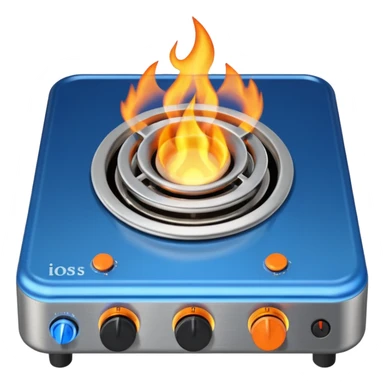 gas burner sticker