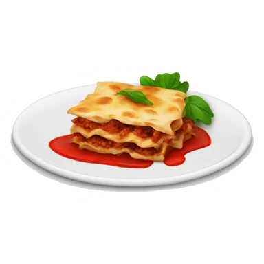 Pite Albanian food sticker