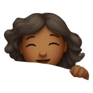 girl sleep in bed sticker