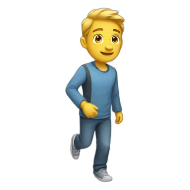 two steps ahead sticker