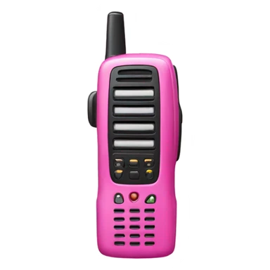 pink walkie talkie sticker
