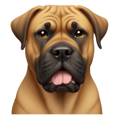 bull mastiff sticker