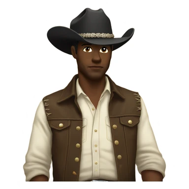Cowboy carter album cover sticker