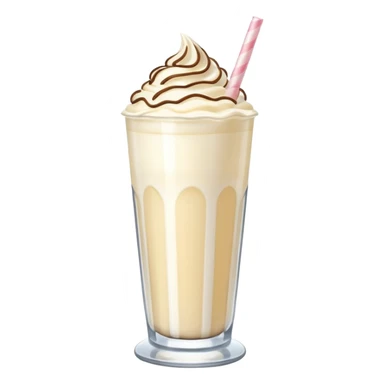 milkshake tall glass
 sticker