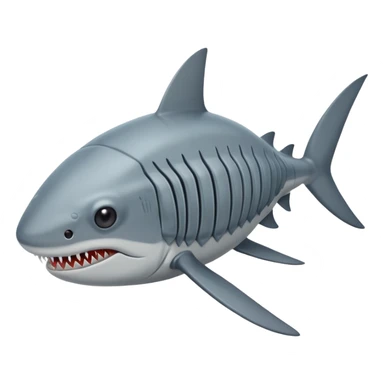 Shark bug , shark isopod sticker