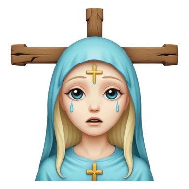 ET on the cross sticker