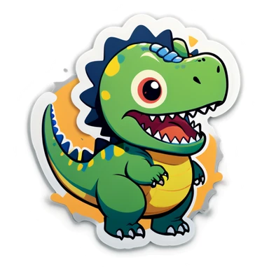 dino sticker