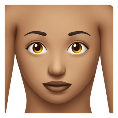 mans face on a woman body sticker