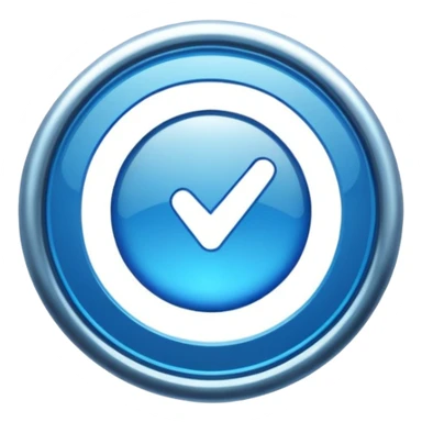 Verification badge sticker