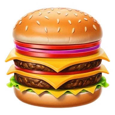 Retro Restaurant Sign Hamburger sticker