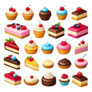 Desserts sticker