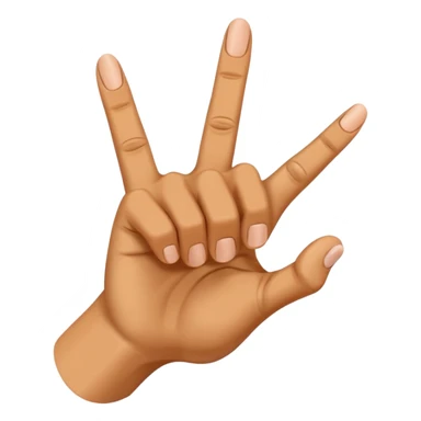 Toes flipping a middle finger sticker