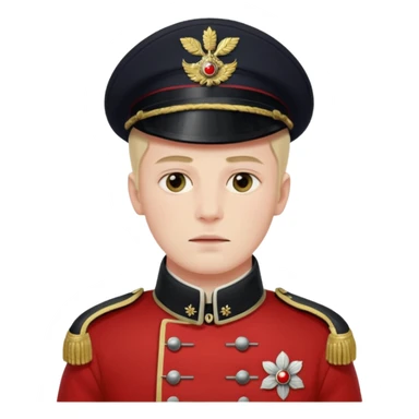 British soldier 19 century opium war sticker