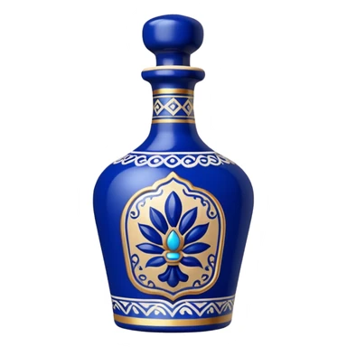 Bottle of clase azul tequila sticker