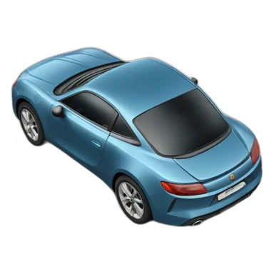 voiture alpine sticker