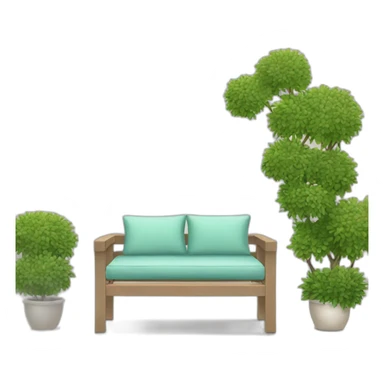 love garden furniture sticker