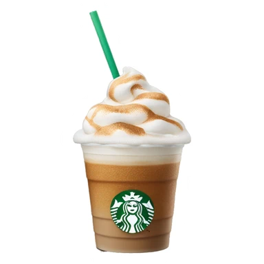 starbucks gingerbread chai with cold foam drink sticker
