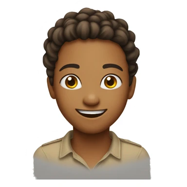 Savannah smiling sticker