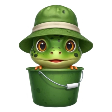 Bad bunny frog sticker