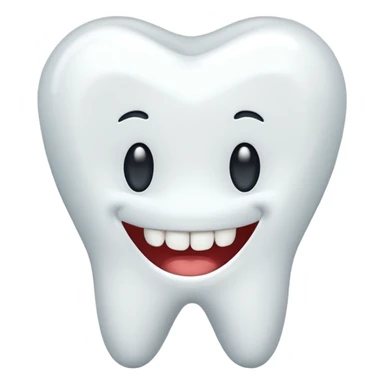 Diente haciendo gesto de cuánto? sticker