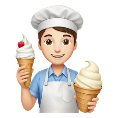 ice cream vendor sticker