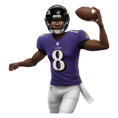 Lamar jackson sticker
