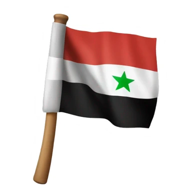 search up “free syrian flag” and create a emoji that looks just like that sticker