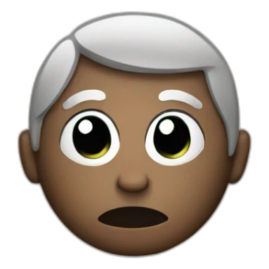 Side eye OK face sticker