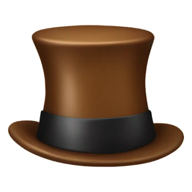 Poop with a top hat sticker