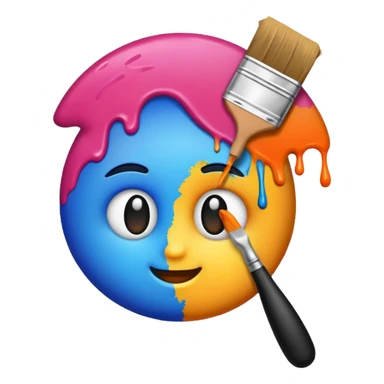 paint drawing sticker