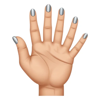 starke metal hand daumen zeigefinger und kleiner finger gestreckt, mittelfinger und ringfinger geballt sticker