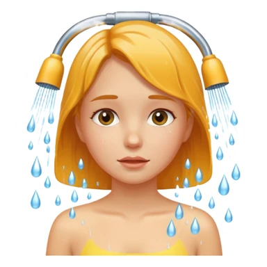 shower girll sticker