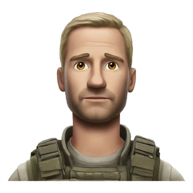 Simon riley from call of duty sticker