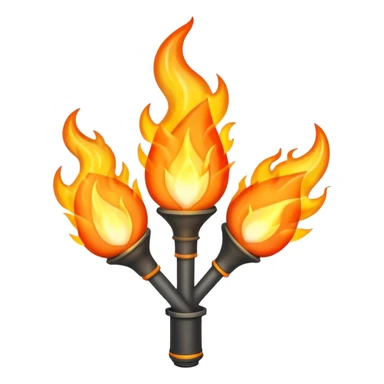 TRIPLE TORCH sticker