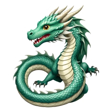 "Haku" the dragon from "Spirited Away" sticker
