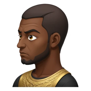 angry Iraqi, in profile sticker