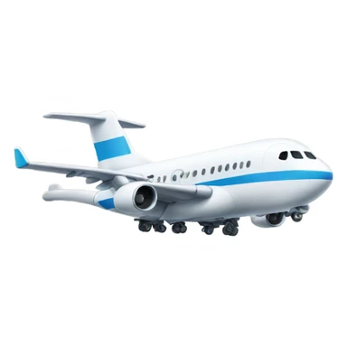 Airplane with 12 engines sticker