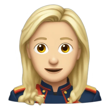 Marine lepen sticker