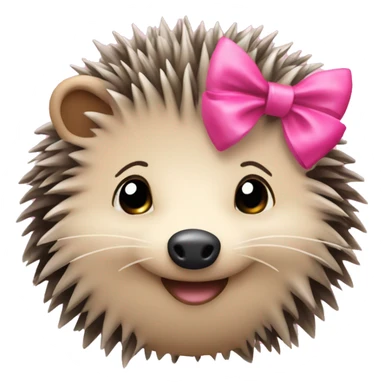 https://emojis.sh/emoji/hedgehog-with-a-pink-bow-KBc87iTmBg Get this emoji or create your own with AI ✨ sticker