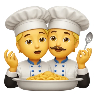 Create an emoji doing a chef kiss  sticker