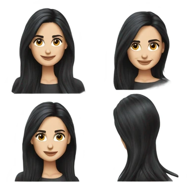 Demi Moore realistic sticker