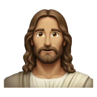 Jesus sur la croix sticker