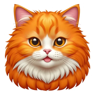 mandarin cat sticker
