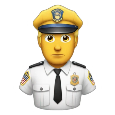 trump-getting-arrested sticker